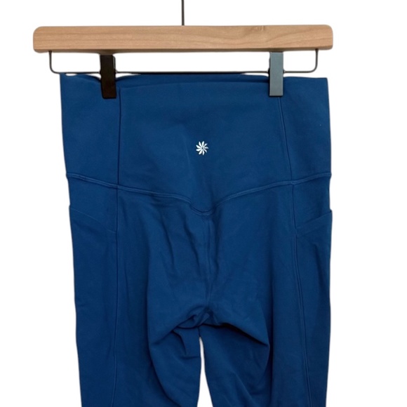 NWOT Salutation Stash Tight Leggings in Dark Vista Teal High Waisted Pockets New - Picture 4 of 7